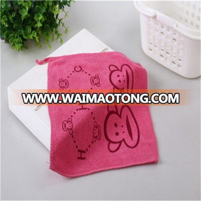 hot sale china supplier rose red  pink hand towels bulk